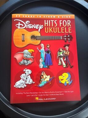 Disney Hits for Ukulele - Red and Gold Cover